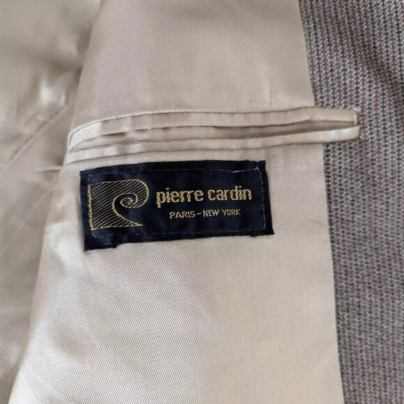 Jordan Marsh brown suit Jacket sz 48 (check last photo) - Picture 6 of 15